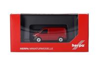 Herpa 096799-002 H0 Auto Volkswagen T6.1 box, kersenrood - thumbnail