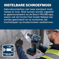 Bosch Professional GDS 18V-750 C 06019L9000 Accu-slagmoersleutel 18 V - thumbnail