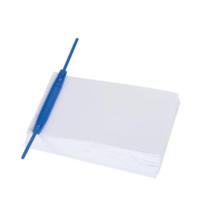 Q-CONNECT archiefbinder E-clip, doos van 100 stuks, blauw - thumbnail