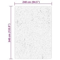 VidaXL Vloerkleed huarte laagpolig zacht wasbaar 240x340 cm rood - thumbnail