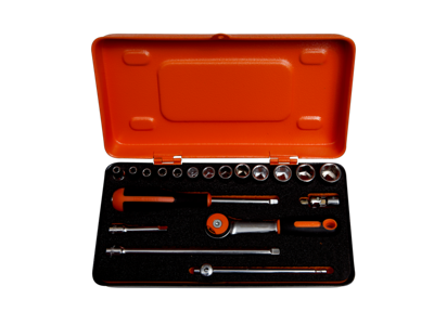 Bahco dopsleutelset 1/4" | 6719MHR