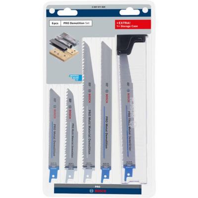 Bosch Accessoires PRO Demolition zaagbladset | 6-delig - 2607011820 Bosch Accessoires PRO Demolition zaagbladset | 6-delig - 2607011820