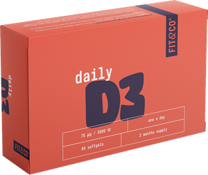 Fit & Co Daily D3 (60 softgels) Fit & Co Daily D3 (60 softgels)
