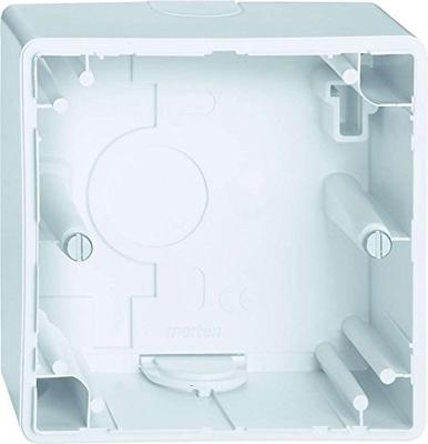 Merten MEG4014-1425 Aftakkast (l x b x h) 37 x 80 x 80 mm Wit IP20 1 stuk(s)