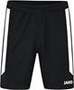 JAKO 6223K Vrijetijdsshort Power Kids - Zwart/Wit - 164