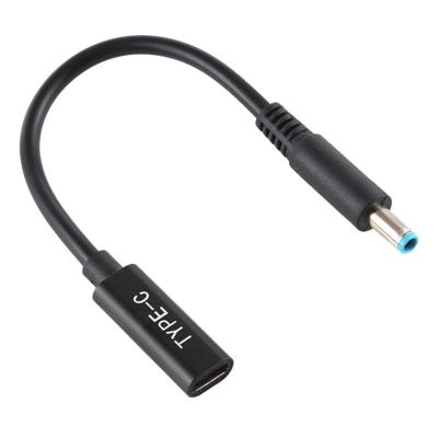 USB-C/type-C naar 4 5 x 3.0 mm voedings adapter oplader kabel