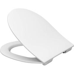 Saqu toiletbril met softclose en quickrelease 36,5x43,3cm wit