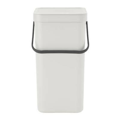 Brabantia Sort & Go afvalemmer 16 liter light grey