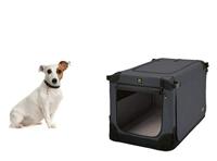 Maelson 90172 Zachte Kennel voor Honden, Antraciet, 72 x 52 x 51 cm - thumbnail