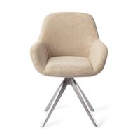 Jesper Home Eetkamerstoel 'Kushi' Turn Steel, kleur Desert Dunes - thumbnail