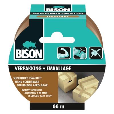 Verpakkingstape Original Rol 66 m x 50 mm Bison - Bison