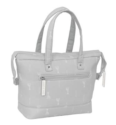 Reistasje Sophie la Girafe Lichtgrijs 27 x 24,5 x 12,5 cm