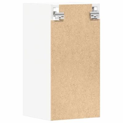 Hangkast 30x29,5x60 cm bewerkt hout wit