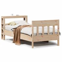Bedframe zonder matras massief grenenhout 180x200 cm - thumbnail