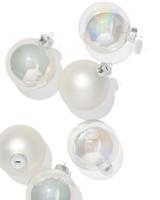 HEMA Kerstballen set 7.2cm glas parel - 6 stuks (gebroken wit) - thumbnail