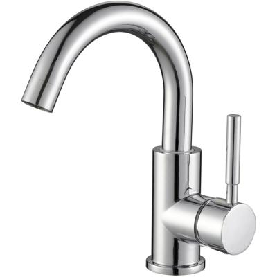 Chromen Wastafelmengkraan - Rond Design - Waterbesparend