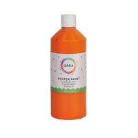 Plakkaatverf qrea oranje 500ml - thumbnail