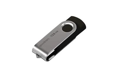Goodram UTS2-1280K0R11 USB flash drive 128 GB USB Type-A 2.0 Zwart, Zilver