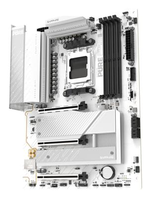 Sapphire PURE B850A WIFI 7 AMD B850 Socket AM5 ATX