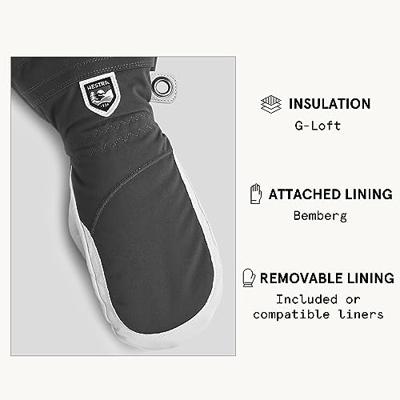 Hestra Heli Ski Want Dames Grey / Offwhite 6