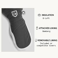 Hestra Heli Ski Want Dames Grey / Offwhite 6 - thumbnail