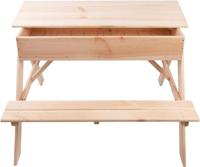 Picknicktafel met zandbak voor kinderen - thumbnail