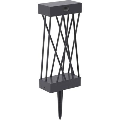 ECO-Light 6915901012 LED-Solar-Spiess SPIDO Staande lamp op zonne-energie LED LED vast ingebouwd 10.5 W Zwart