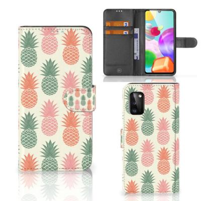 Samsung Galaxy A41 | Book Cover | Ananas