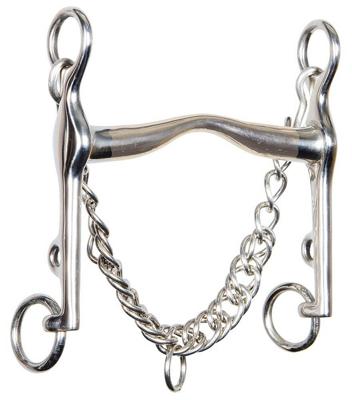 Harrys Horse Optimum GB dressuurstang zilver maat:12,5
