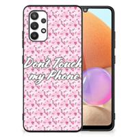 Samsung Galaxy A32 4G | A32 5G Enterprise Editie | Telefoon Hoesje | Flowers Pink DTMP - thumbnail