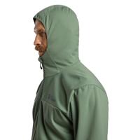 Jack wolfskin Feldberg Hoody Softshell Jas Heren Eucalyptus XL - thumbnail