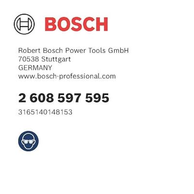 Bosch Accessoires Dubbele eindboor 5,1 x 17 x 62 mm 10st - 2608597595 - thumbnail