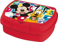 Lunchtrommel Mickey Mouse CZ11370 Rood Plastic - thumbnail