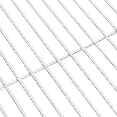 VidaXL Barbecuerooster rond ø34,5 cm 304 roestvrij staal