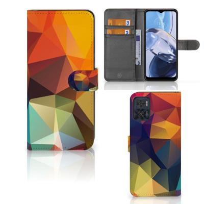 Motorola Moto E22 | E22i | Book Case | Polygon Color