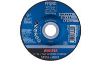 PFERD TOOLS 62212848 E 125-7 SGP WHISPER STEELOX Afbraamschijf gebogen Diameter 125 mm Boordiameter 22.23 mm RVS, Staal 10 stuk(s) - thumbnail