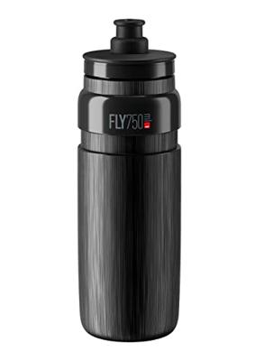 ELITE bidon "fly tex" bottle fly tex 750ml black - thumbnail