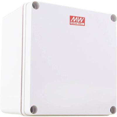 MEAN WELL Behuizing, Industriële behuizing, Outdoorbehuizing 125 x 125 x 75 PC, Polycarbonaat, Kunststof Grijs 1 stuk(s)