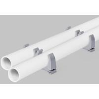 TRU COMPONENTS Kabelclip TC-12533308 Bundel-Ø (bereik) 40 mm (max) Grijs 20 stuk(s) - thumbnail