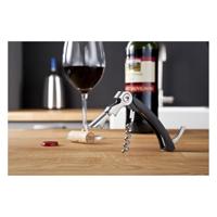Vacu Double Hinged Corkscrew Black - thumbnail