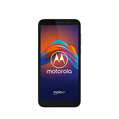 Moto E6 Play Dual-SIM Smartphone (5,5 inch Max Vision-HD+-Display, 13-MP-Dual Camera, 32 GB/2 GB, Android 9) Antraciet