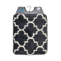 Wicotex bidetmat 50x60 cm antraciet marseille - thumbnail