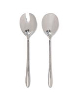 HEMA Slacouvert 2-delig Bari (zilver) - thumbnail