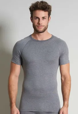 Heren thermo shirt Korte mouw - Thermo sport ondergoed mannen - Viscose
