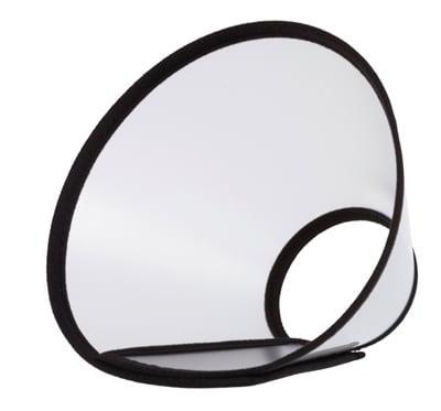 TRIXIE BESCHERMKRAAG MET KLITTENBAND KUNSTSTOF TRANSPARANT