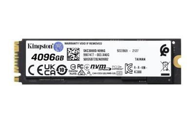 Kingston Technology KC3000 M.2 4096 GB PCI Express 4.0 3D TLC NVMe Kingston Technology KC3000 M.2 4096 GB PCI Express 4.0 3D TLC NVMe
