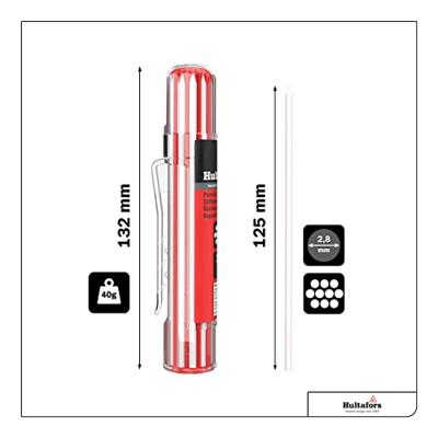 Hultafors Vulpotlood Navulling wit - HU650190 HU650190 - thumbnail
