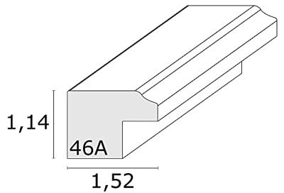 Deknudt S46AD1_20,0X30,0 Wissellijst Papierformaat: 20 x 30 cm Zilver
