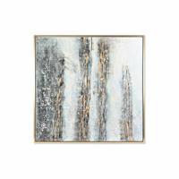 Schilderij DKD Home Decor Abstract Stads 131 x 4 x 131 cm - thumbnail