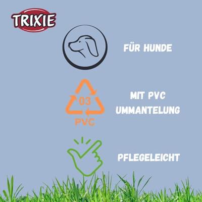 Hondenhalsband Trixie CityStyle Groen S/M 30-37 cm - thumbnail
